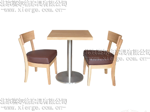 快餐桌椅_6105