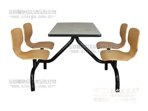 连体桌椅_3013